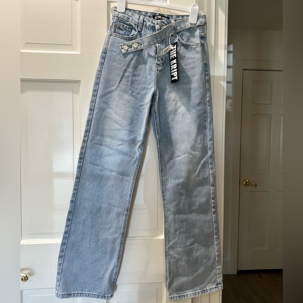 THE KRIPT women’s straight leg jeans